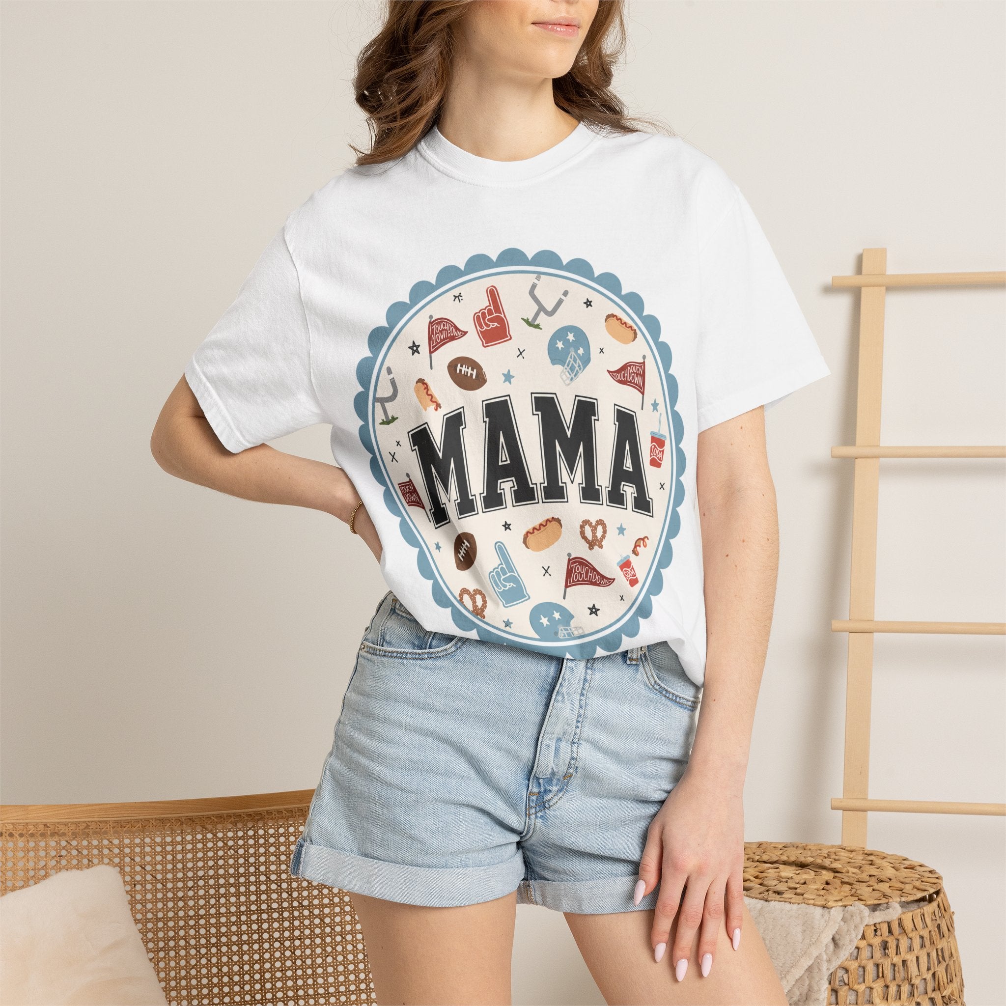 Mama Graphic T-Shirt — Retro Sewing & Craft Mom Tee for Mother's Day
