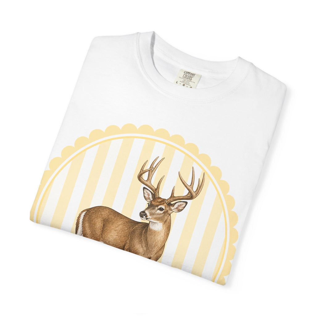 Whitetail Buck Graphic T-Shirt — Rustic Deer Nature Tee