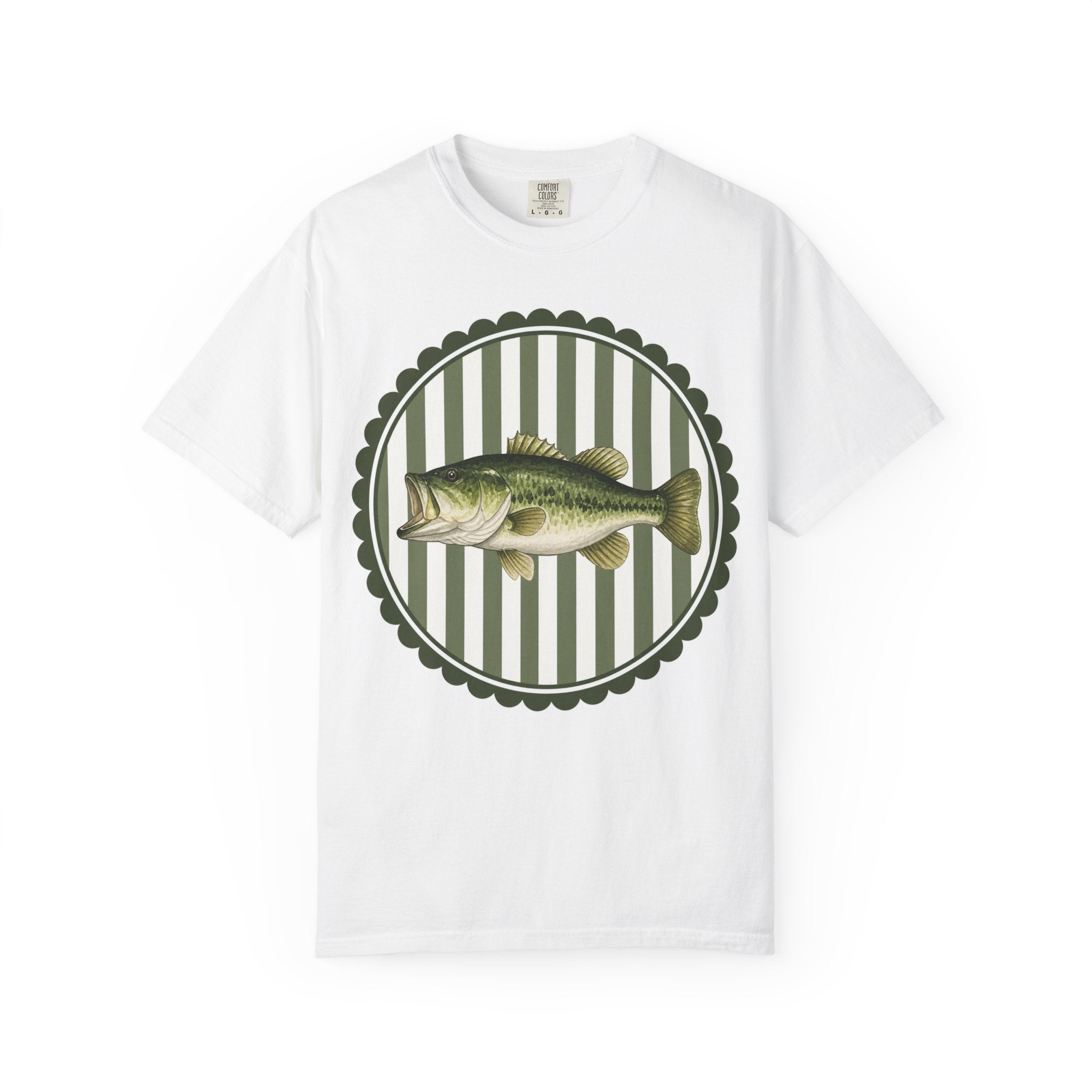 Bass Fishing T‑Shirt — Vintage Largemouth Bass Graphic Tee