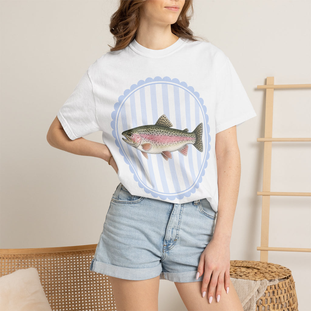 Rainbow Trout Graphic T-Shirt — Vintage Fishing Tee