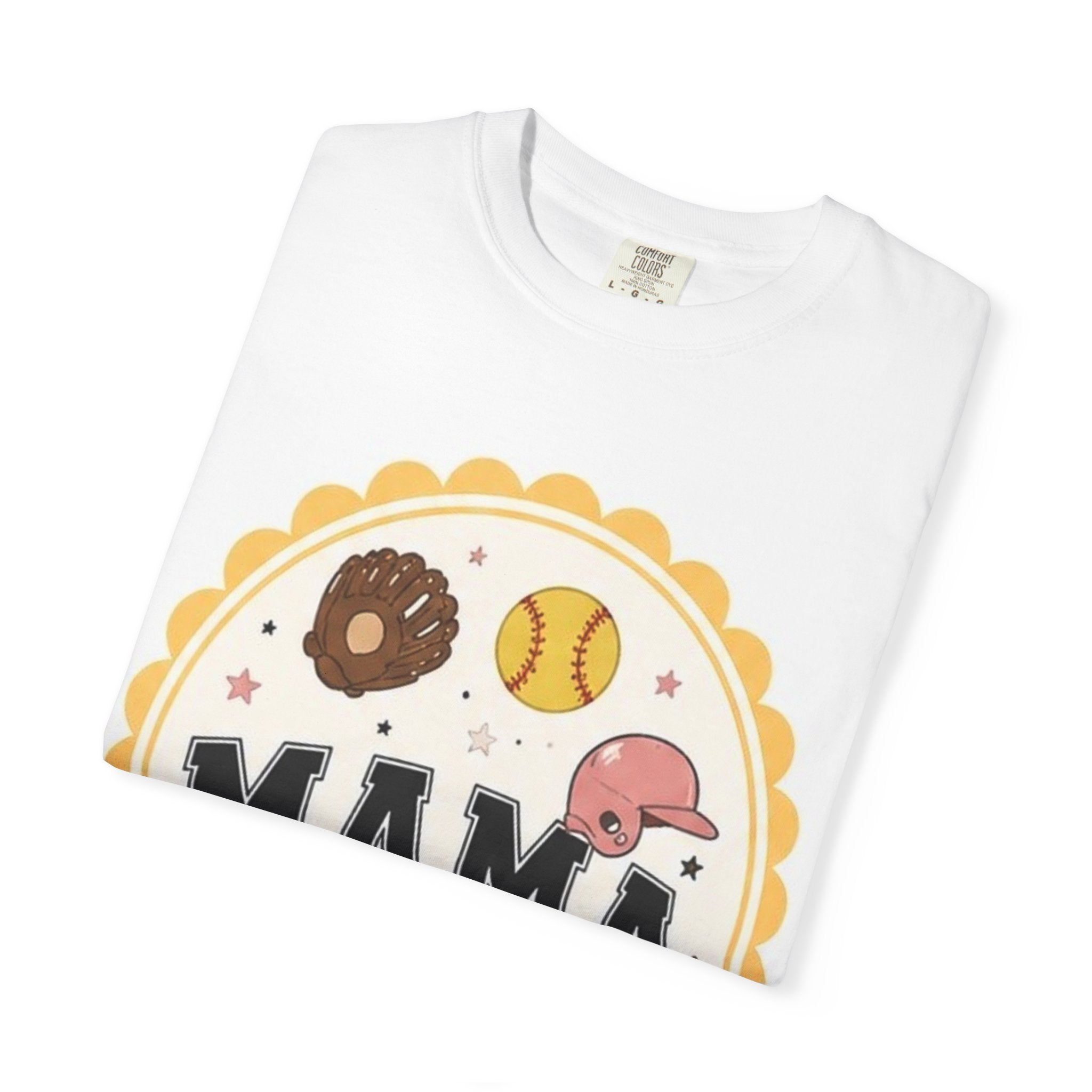 Mama Softball Mom T-Shirt — Cute Baseball Mom Graphic Tee