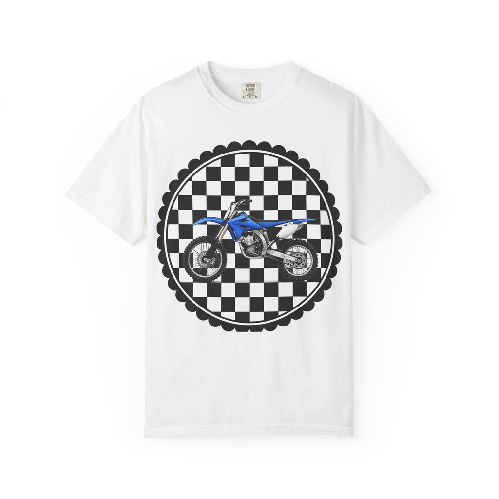 Dirt Bike Checkerboard T-Shirt