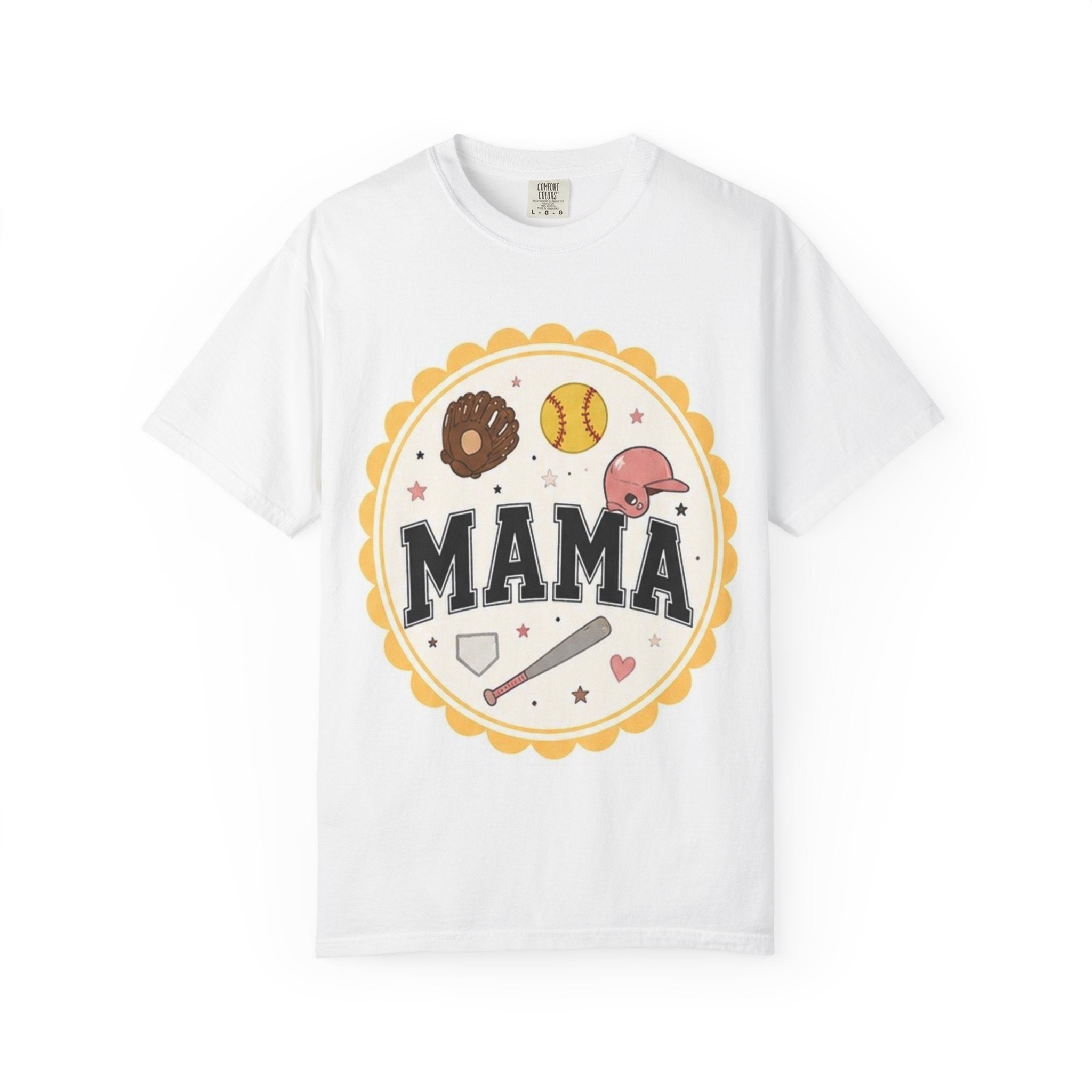 Mama Softball Mom T-Shirt — Cute Baseball Mom Graphic Tee