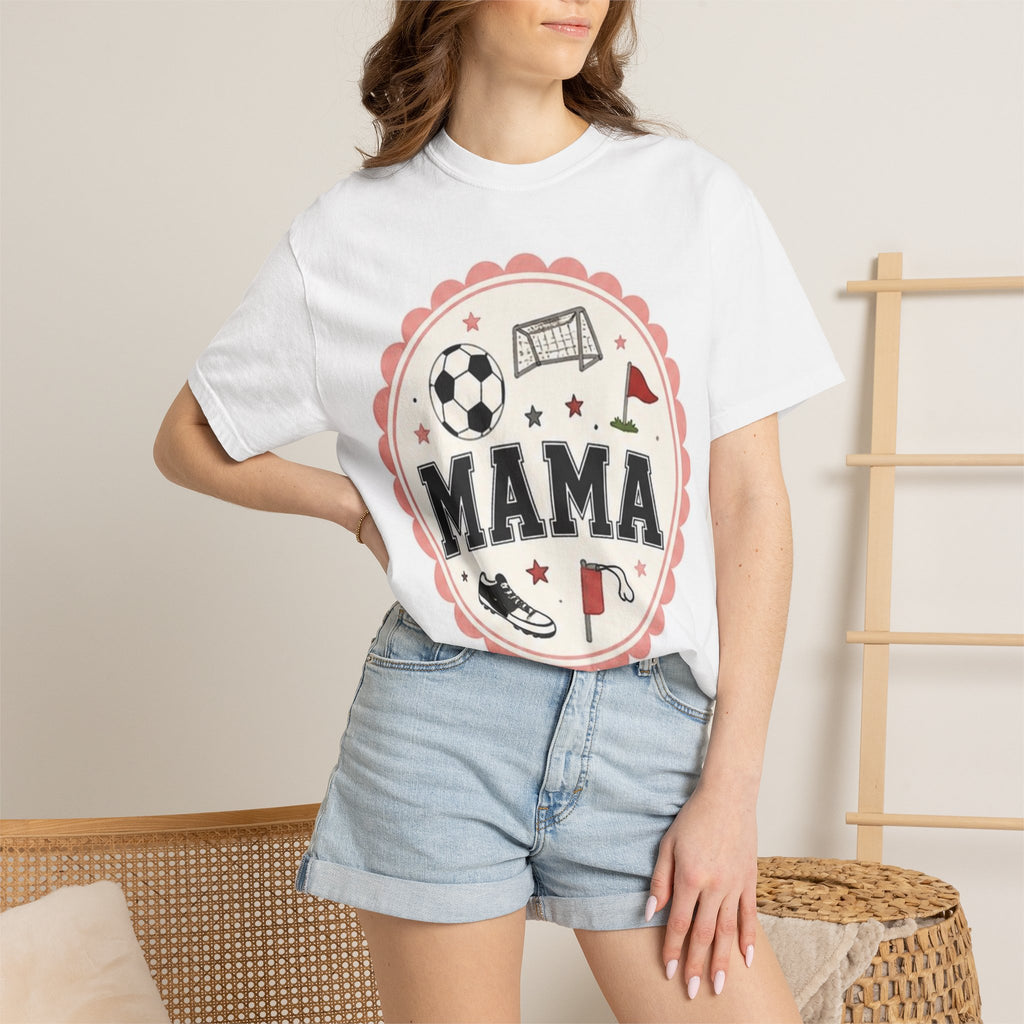 Mama Soccer Mom T-Shirt – Athletic Mom Graphic Tee