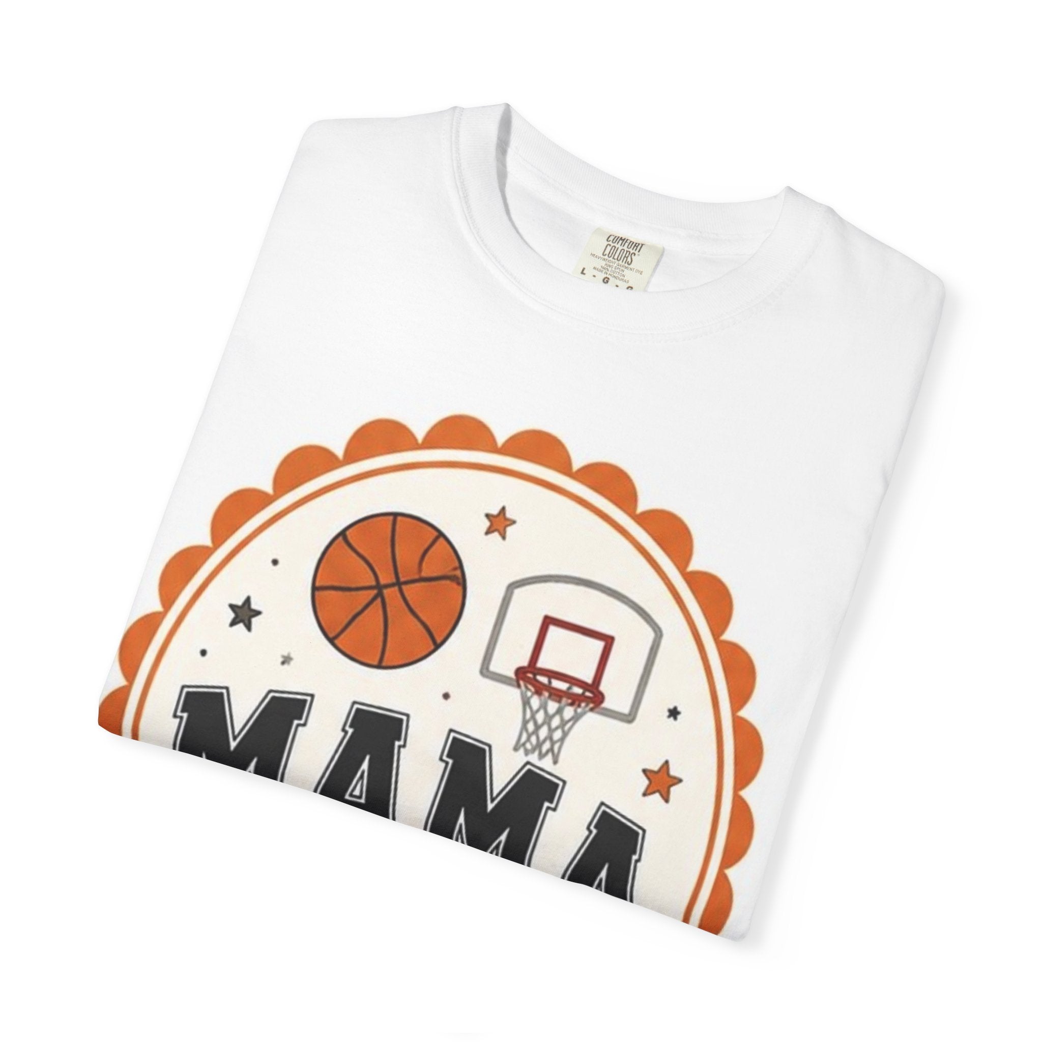 Mama Basketball T-Shirt — Retro Mom Basketball Tee