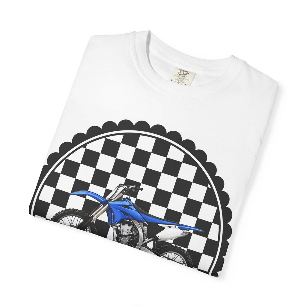 Dirt Bike Checkerboard T-Shirt