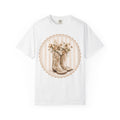Cowboy Boots & Wildflowers T‑Shirt — Vintage Floral Western Tee